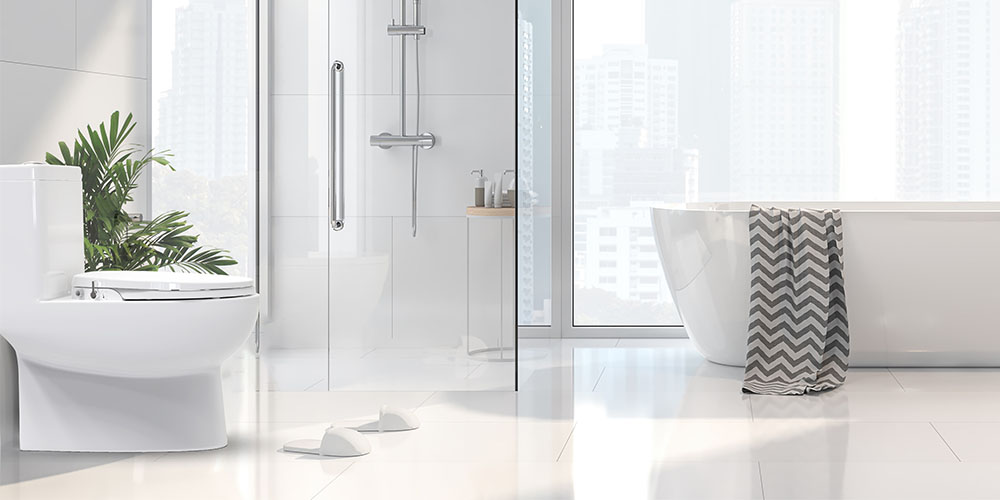 Saniwise Bidet Toilet Seat with Dual Nozzles, on sale for $71.99 when you use coupon code CMSAVE20 at checkout