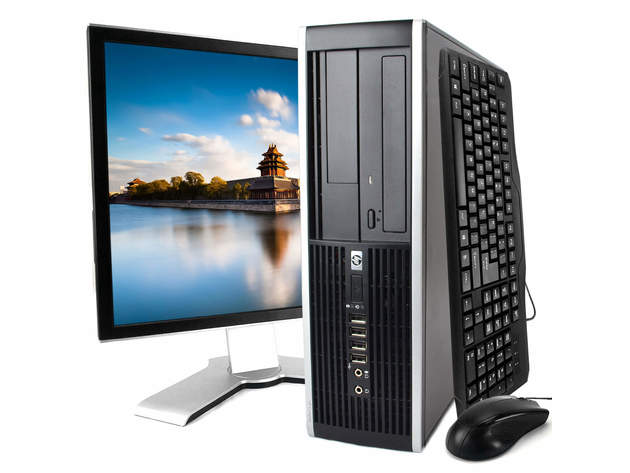 HP EliteDesk 8200 Desktop Computer PC, 3.20 GHz Intel i5 Quad Core Gen 2, 8GB DDR3 RAM, 1TB Hard Disk Drive (HDD) SATA Hard Drive, Windows 10 Home 64bit (Renewed)