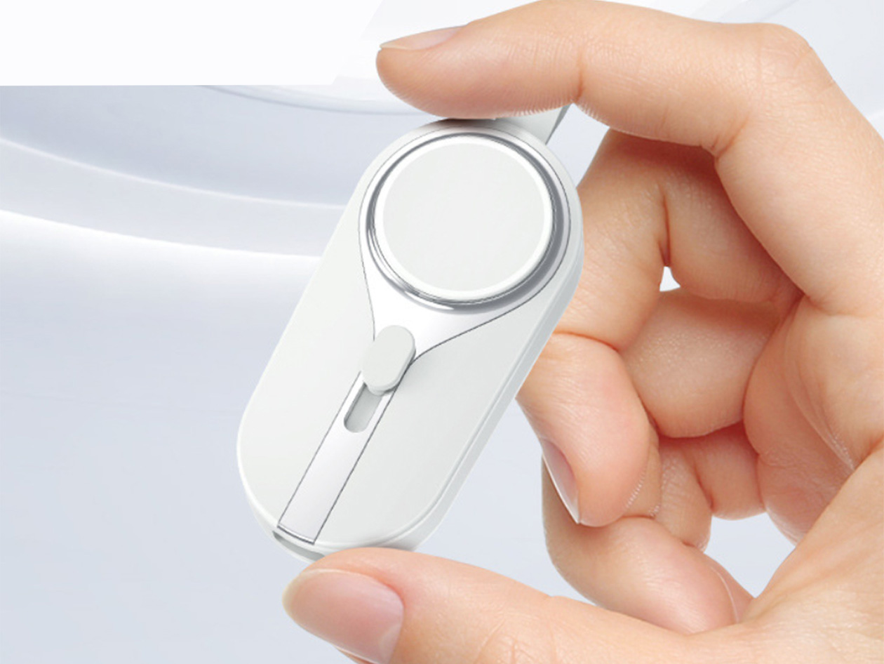 iCharge Nano 2000mAh Keychain USB-C Power Bank & Apple Watch Charger