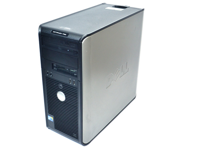 Dell Dell 755 Tower Computer PC, 3.16 GHz Intel Core 2 Duo, 4GB DDR3 RAM, 160GB SATA Hard Drive, Windows 10 Home 64 Bit (Renewed)