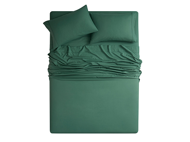 4-Piece Bamboo Comfort Luxury Sheet Set (Emerald/Twin)