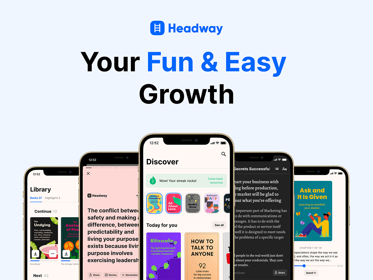 Headway Premium: Lifetime Subscription