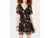 American Rag Juniors Tie Back Fit and Flare Dress Evening Sand Combo Size Small
