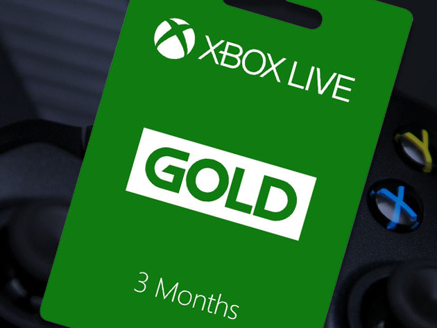 3 years xbox live gold