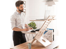 JUMBO DeskStand Adjustable Standing Desk