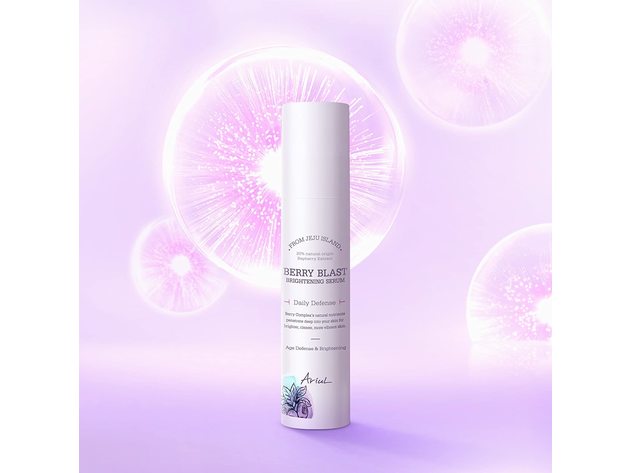 Ariul Berry Blast Balanced pH Organic Giga-white Natural Facial Brightening Serum, 1.69 Fluid Ounce