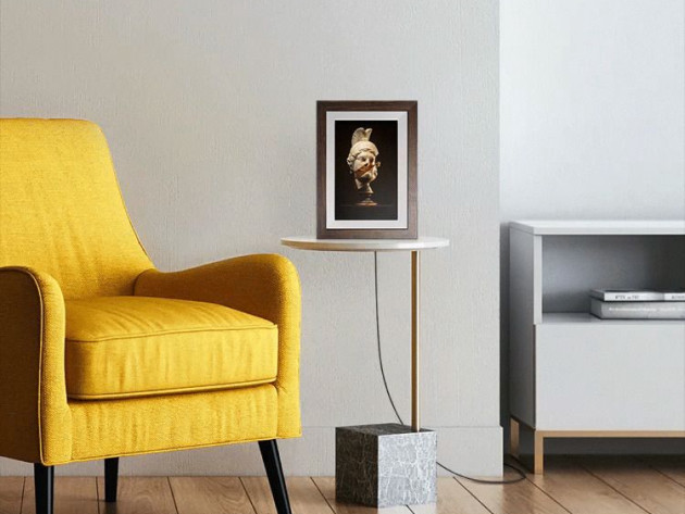 10" TBLTP Tokenframe™ NFT Display (Muted Mahogany)