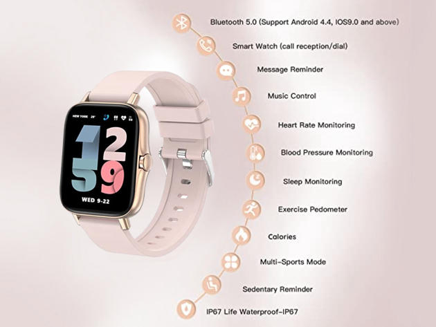 1.75'' HD Touch Screen Smartwatch