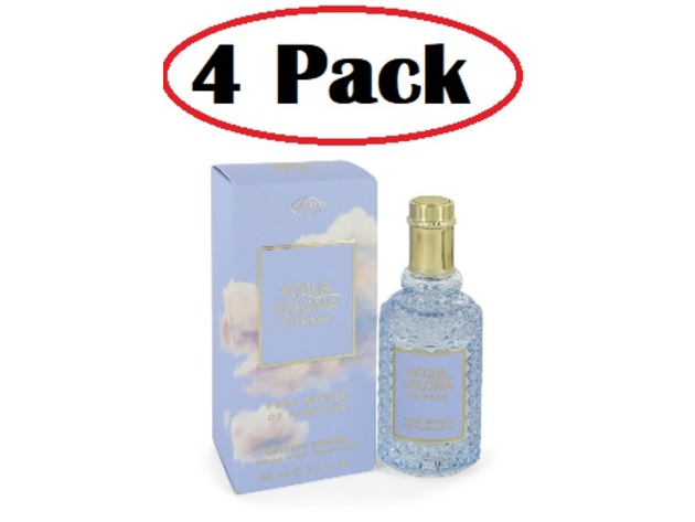 4 Pack of 4711 Acqua Colonia Pure Breeze of Himalaya by 4711 Eau De Cologne Intense Spray (Unisex) 1.7 oz