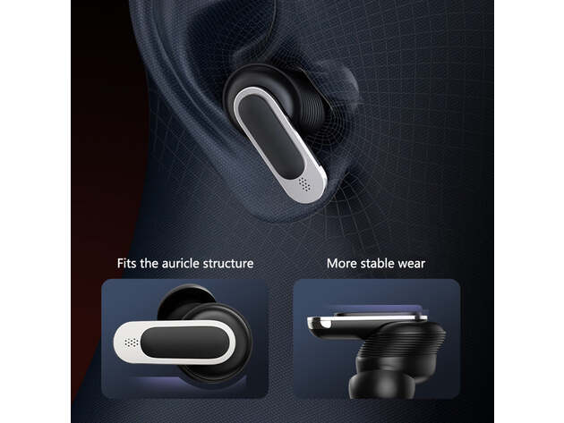 True Wireless Noise Cancelling Earbuds with Touchscreen Case