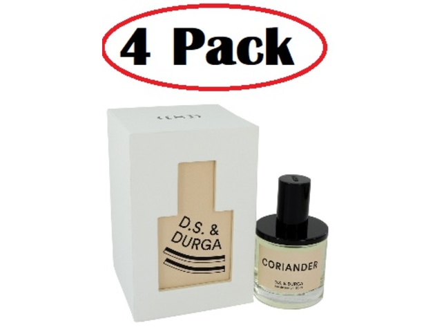 4 Pack of Coriander by D.S. & Durga Eau De Parfum Spray 1.7 oz