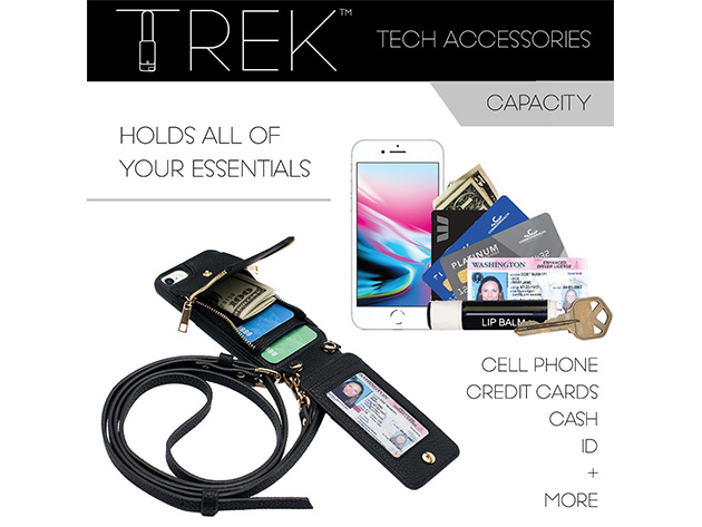 TREK™ Note 8 Compatible Crossbody Case (Navy)