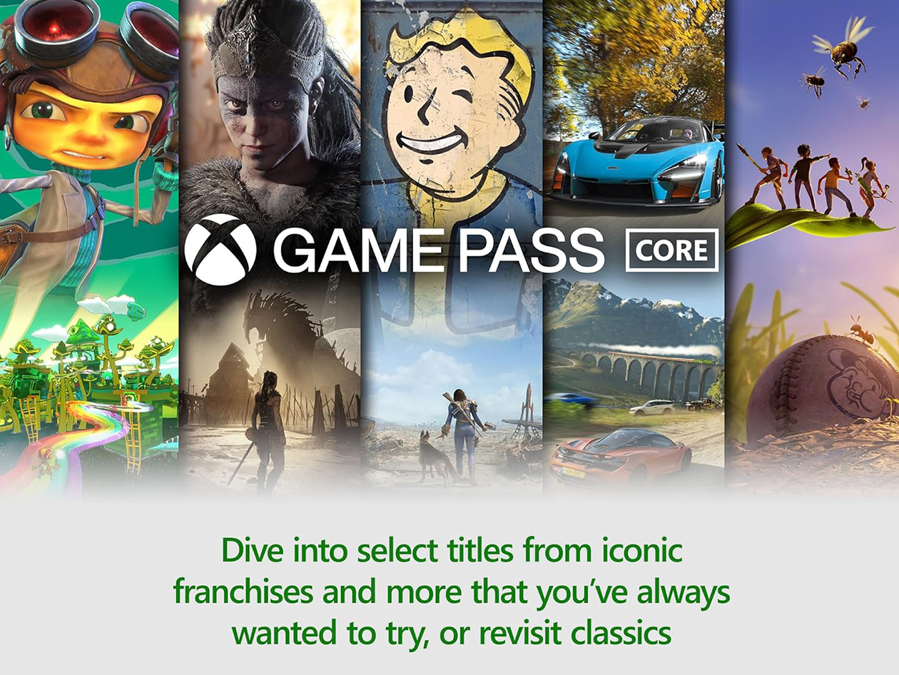 Xbox Game Pass Core: 3-Month Membership - Stackable & Global [Digital Code]