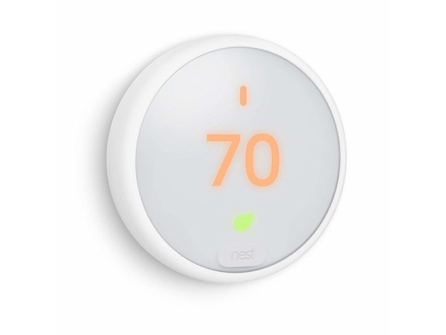 Google T4000E Remote Control Frosted Display Energy Saving Nest Thermostat-White (Used, Damaged Retail Box)