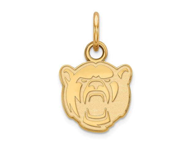 NCAA 10k Yellow Gold Baylor U XS Charm or Pendant