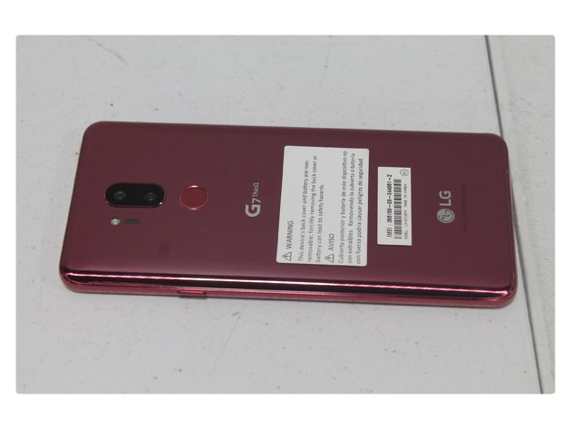 LG G7 ThinQ 64GB/4GB 6.1" QHD+ FullVision GSM Unlocked SmartPhone,Raspberry Rose (Used, Open Retail Box)