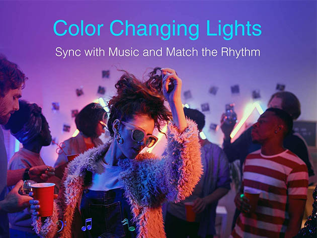 Gosund Smart RGB LED Light Strip with Voice Control & Music Sync (32Ft)