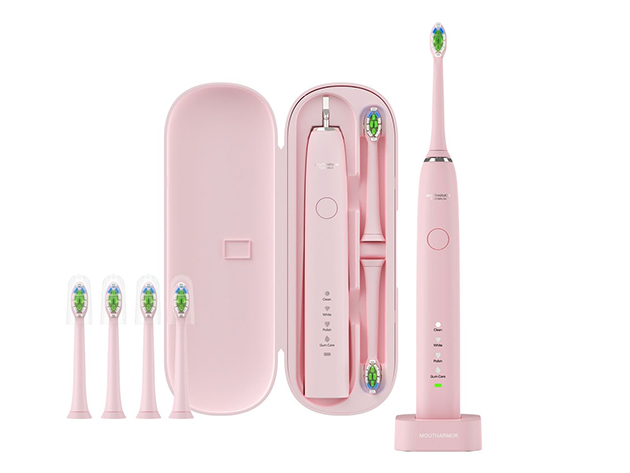 Mouth Armor Model X Sonic Electric Toothbrush (Pink)