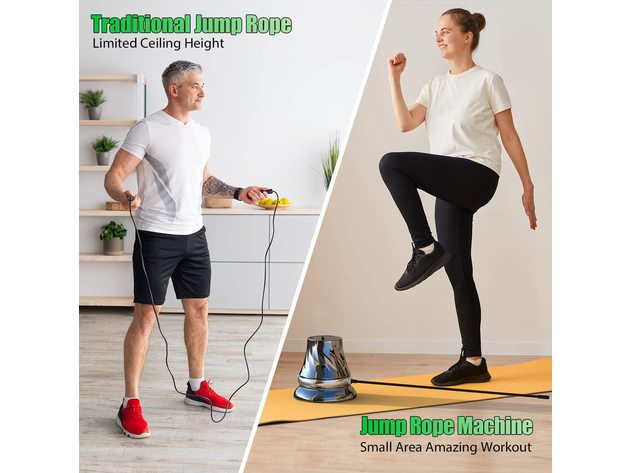 Jump Workout Entertaining Interaction Machine with Smart Remote