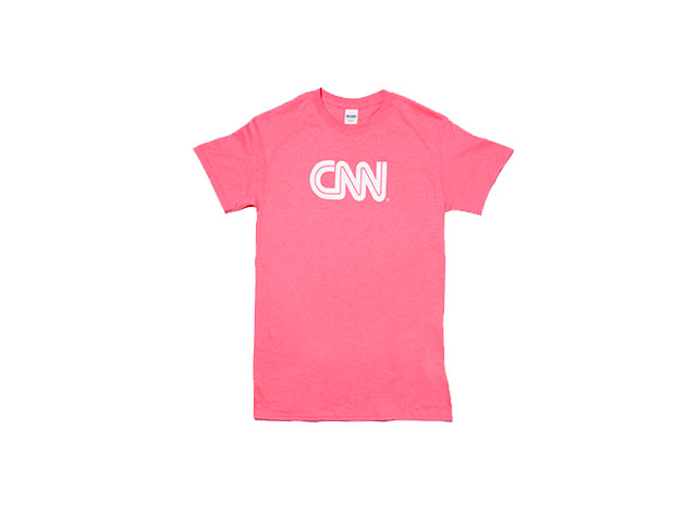 CNN Basic Tee (Pink/M)