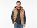 Men's Helios Hybrid Heated Coat with Power Bank (Tan/Small)