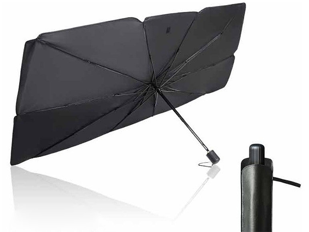 Cool Your Car Down With This Ingenious Windshield Umbrella That’s Over ...