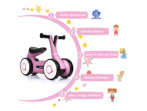 Honey Joy Baby Balance Bike Bicycle Mini Children Walker Toddler