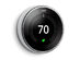 Google Nest T3019US Learning Thermostat 3rd Gen - Polished Steel
