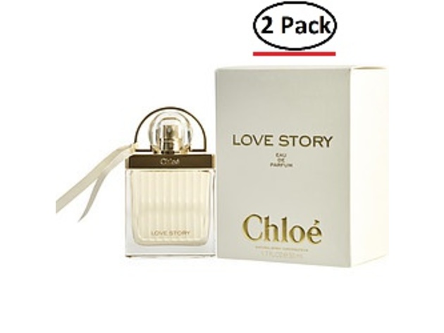 CHLOE LOVE STORY by Chloe EAU DE PARFUM SPRAY 1.7 OZ for WOMEN ---(Package Of 2)