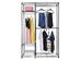 Costway 48''x18''x71'' Closet Organizer Garment Rack Portable Clothes Hanger Home Shelf