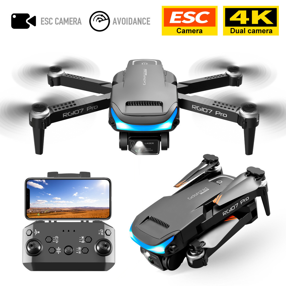 4K Dual-Camera Drone for Beginners with Intelligent Obstacle Avoidance