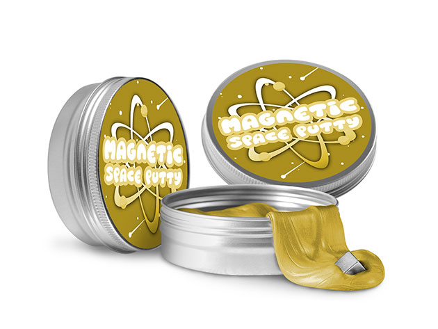 Scientific Magnetic Space Putty (Gold 2-Pack)