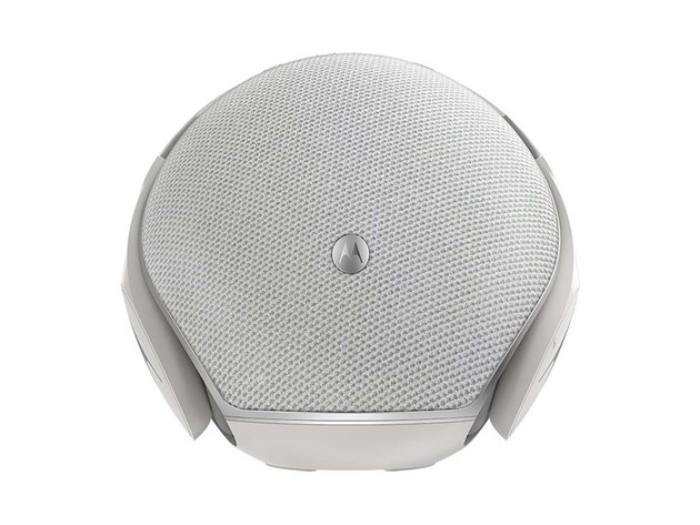 Motorola Sphere+ 2 in 1 Bluetooth Speaker With Over-Ear Headphones - White
