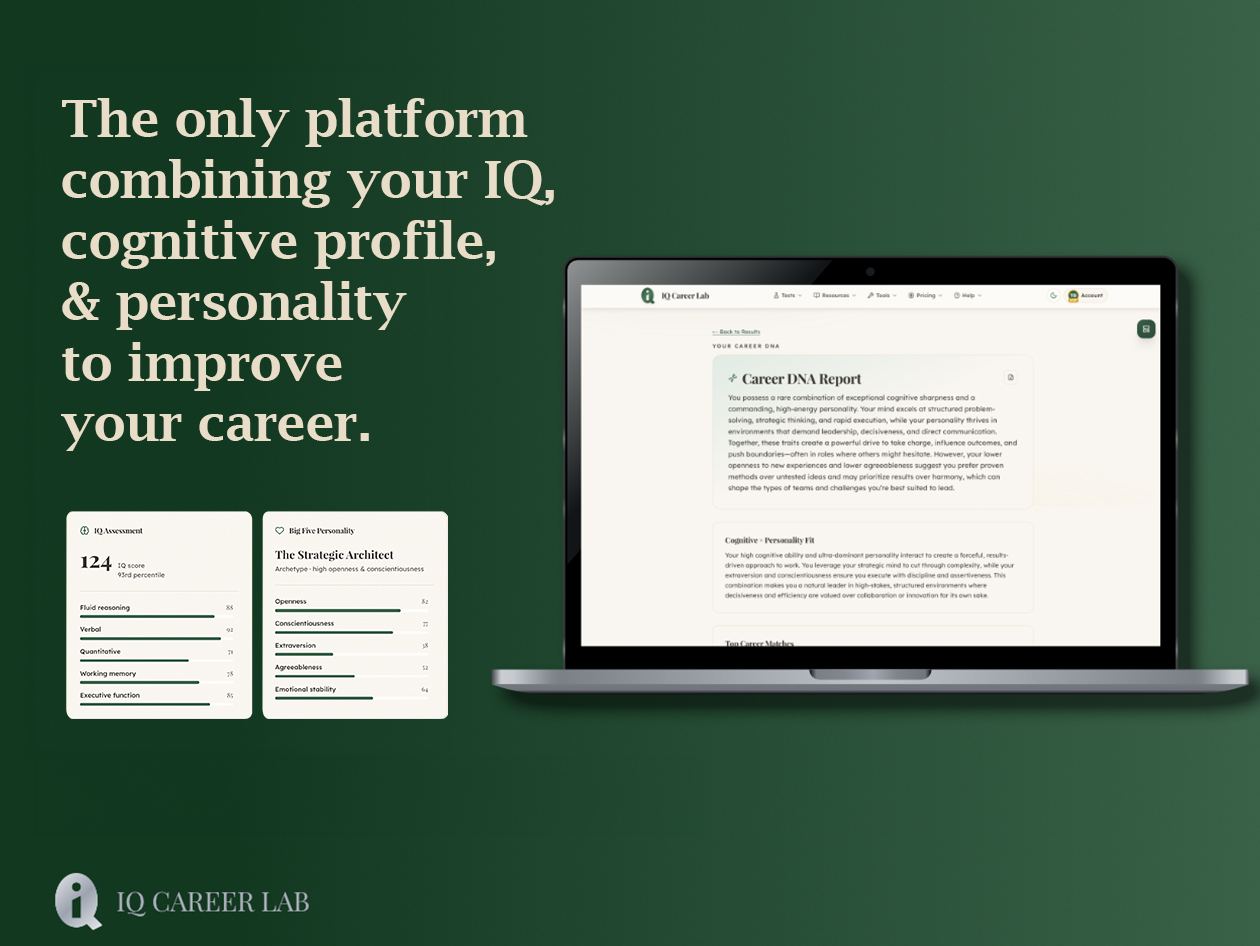 IQ Career Lab Unlimited Plan: Lifetime Subscription