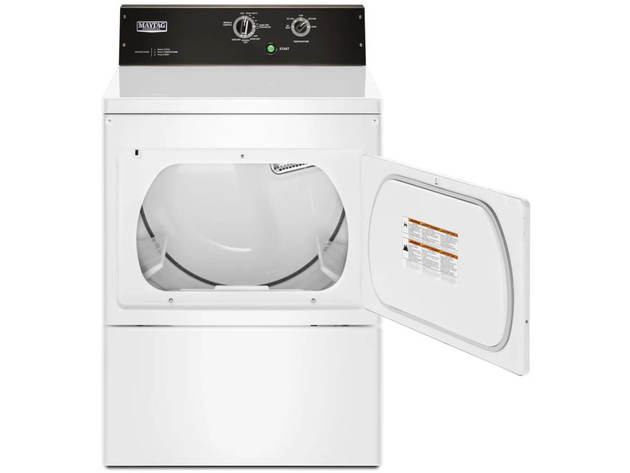 Maytag MEDP575GW 7.4 Cu. Ft. White Top Load Electric Dryer