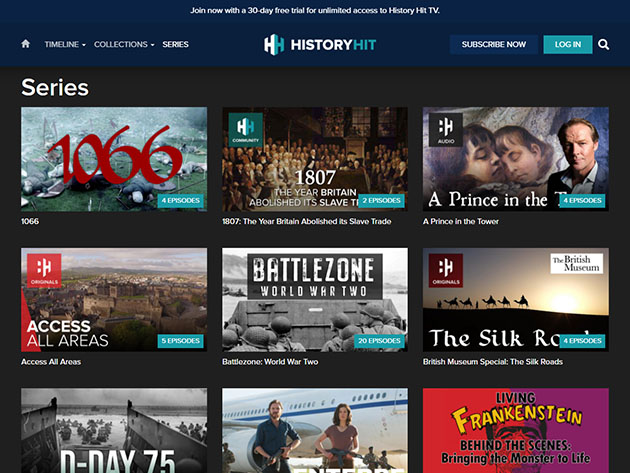 History Hit TV: 3-Yr Subscription