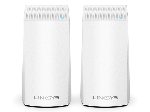 Linksys Velop Whole Home Wi-Fi Router Dual-Band Series 2-Pack (Refurbished)