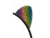 Tucker + Tate Rainbow Crystal Cat Ear Polyester with Sparkly Faux Fur Earmuffs for Girls, Get Soft, Fuzzy Faux-fur Earmuffs with Sparkly Rainbow Cat Ears, Black