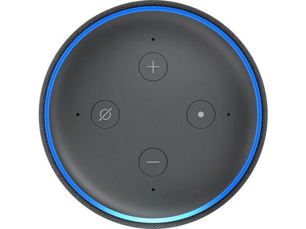 Amazon ECHODOT3BLK Echo Dot (3rd Generation) - Charcoal