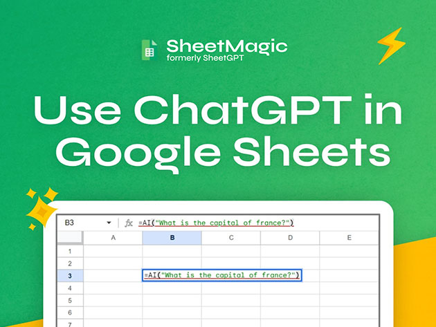 SheetMagic Single User Plan: Lifetime Subscription