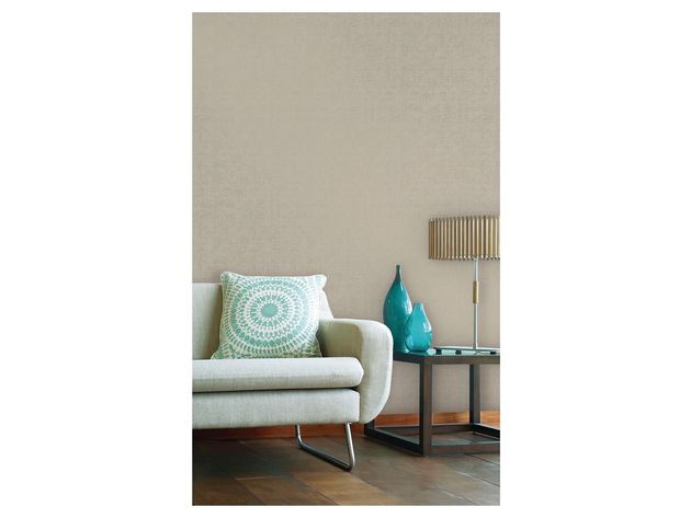 Devine Color Weave Pattern Twig and Metallic Sterling Self-Adhesive Peel and Stick Wallpaper
