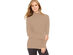 Style & Co Women's Ribbed Turtleneck Sweater Beige Size 2 Extra Large