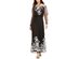 INC International Concepts Women's Embroidered Off-The-Shoulder Maxi Dress Black Size 12