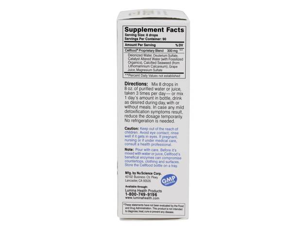 Lumina Health - CellFood Liquid Oxygen + Nutrient Supplement - 1 fl. oz.