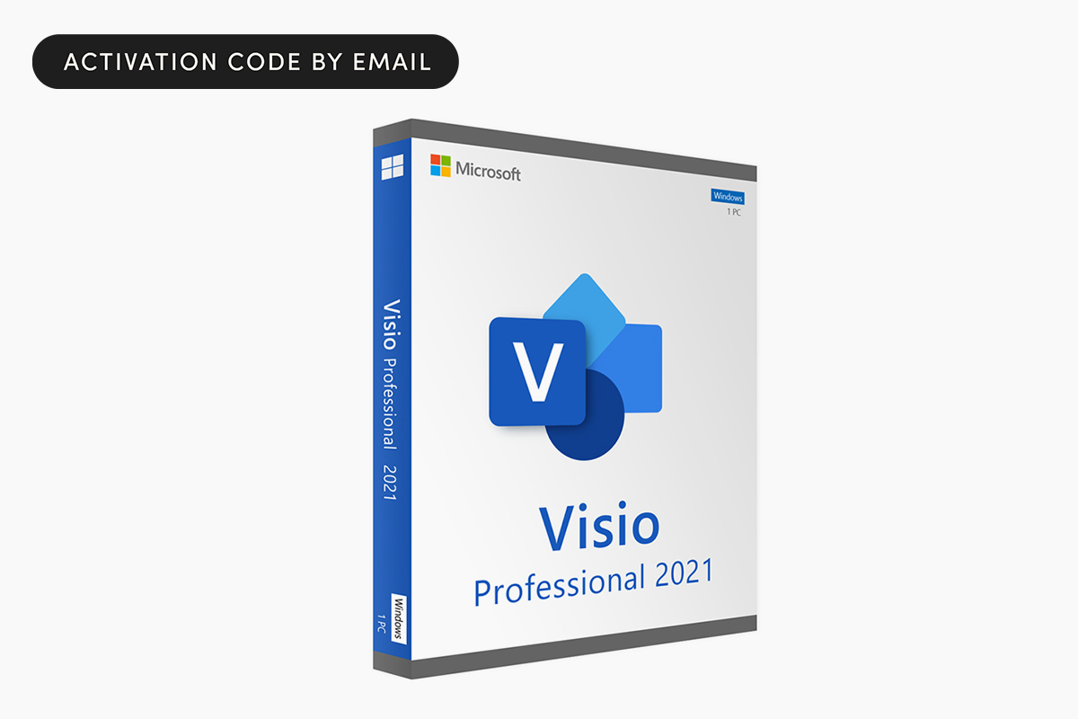 Get their attention with MS Visio’s clean, clear visuals