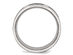 Mens 8mm Stainless Steel Comfort Fit Wedding Band with Black Accent - 13
