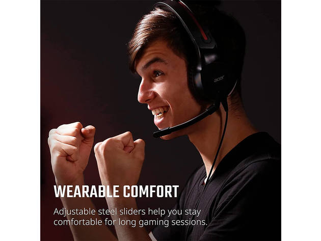 Acer AHW820 Nitro Gaming Headset with Flexible Omni-directional Mic