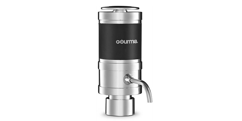 Gourmia® GWA9985 Electric Wine Aerator & Dispenser, on sale for $39.99 when you use coupon code OCTSALE20 at checkout