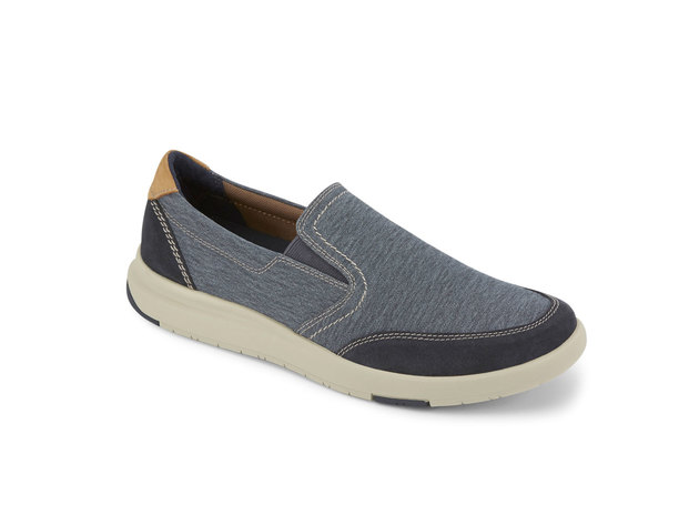 Dockers Mens Cahill Casual Canvas Loafer Shoe - 13 M Navy