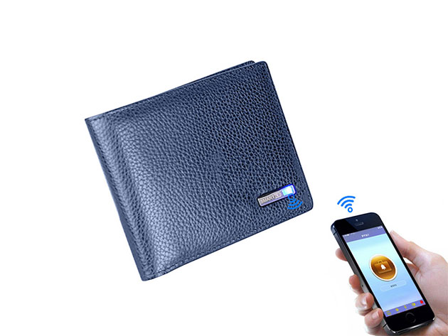 WalletGuard24: Smart Bluetooth Wallet (Blue) | SFGate